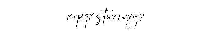 Sunset Rise Italic Font LOWERCASE