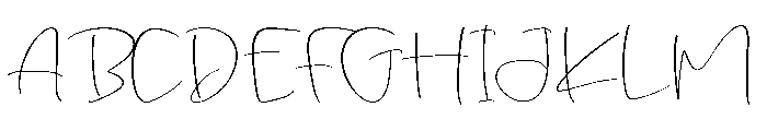 Sunset Rise Font UPPERCASE