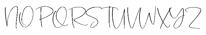 Sunset Rise Font UPPERCASE