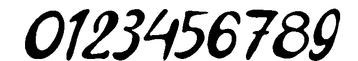 Sunset Shore Italic Font OTHER CHARS