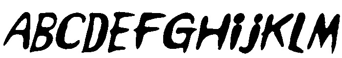 Sunset Shore Italic FONT