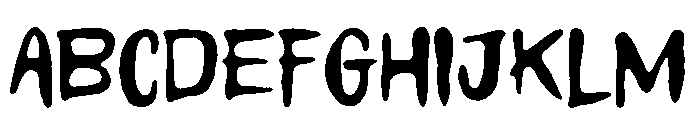 Sunset Shore Font UPPERCASE