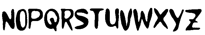 Sunset Shore Font UPPERCASE