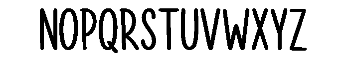 SunsetMelody Font UPPERCASE