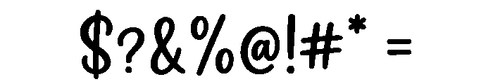 SunsetParadise-Regular Font OTHER CHARS