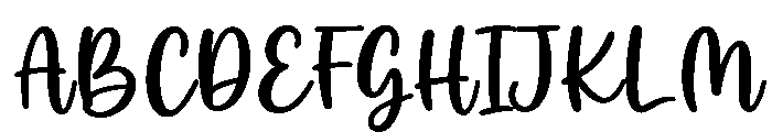 SunsetParadise-Regular Font UPPERCASE