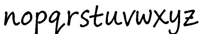 Sunsets Heal Souls Font LOWERCASE