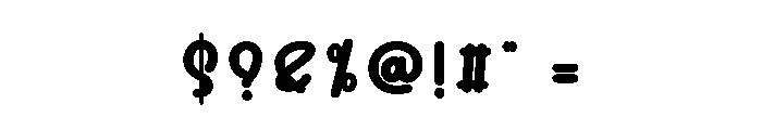 Sunsetz Font OTHER CHARS