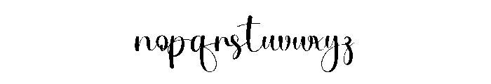 Sunshine Birthdays Font LOWERCASE