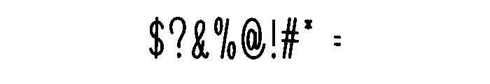 Sunshine Dream Font OTHER CHARS