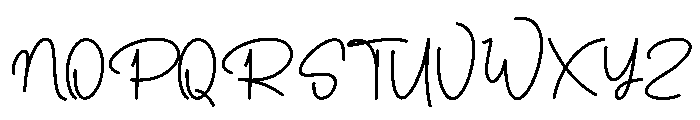 Sunshine Dream Font UPPERCASE