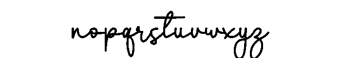 Sunshine Dream Font LOWERCASE