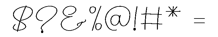 Sunshine Highland Font OTHER CHARS