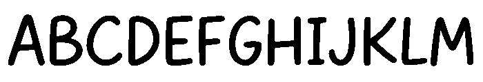 Sunshine Melody Font UPPERCASE