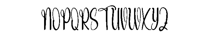 Sunshine Paradise Font UPPERCASE
