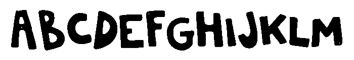 Sunshine Vacation Display Font UPPERCASE