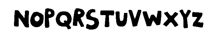 Sunshine Vacation Display Font LOWERCASE