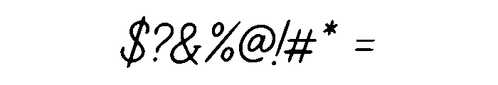 Sunshine Vacation Script Font OTHER CHARS