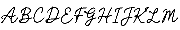 Sunshine Vacation Script Font UPPERCASE