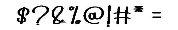 Sunshine Valentine Font OTHER CHARS