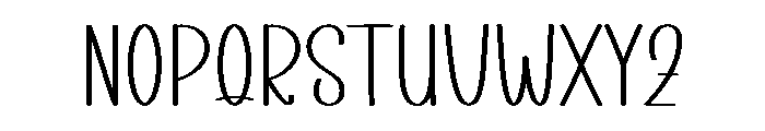 Sunshine Wildflower Font UPPERCASE