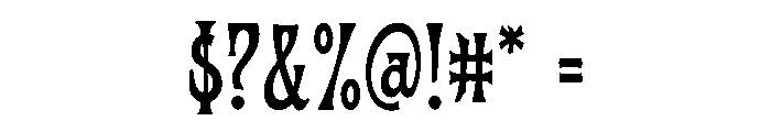 Sunspell Font OTHER CHARS