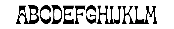 Sunspell Font UPPERCASE