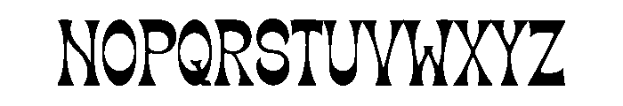 Sunspell Font UPPERCASE