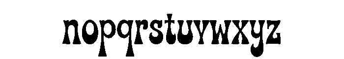 Sunspell Font LOWERCASE