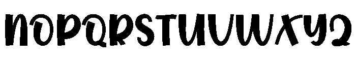 Sunsut Font LOWERCASE