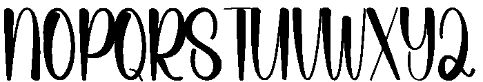 Sunthink Font UPPERCASE