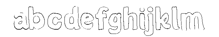 Sunvera Panected Outline FONT