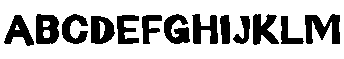 Sunvera Panected Font UPPERCASE
