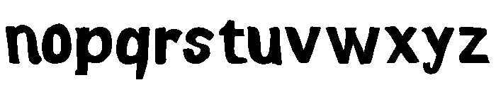 Sunvera Panected Font LOWERCASE