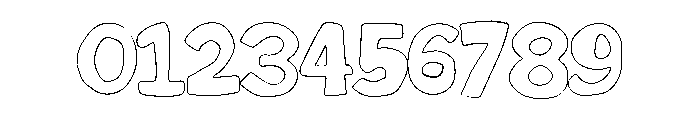 SunveraPanectedOutline Font OTHER CHARS