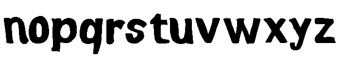 SunveraPanected Font LOWERCASE