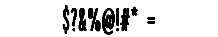 Sunwich Font OTHER CHARS