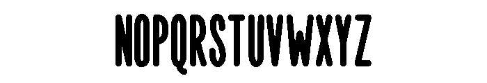 Sunwich Font LOWERCASE