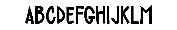 Sunwish Font UPPERCASE
