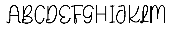 Sunylite Font UPPERCASE