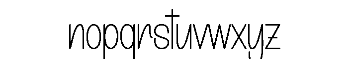 Super Alphabet Font LOWERCASE