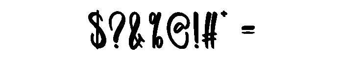 Super Barbie Font OTHER CHARS