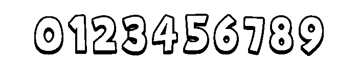 Super Blok Regular Font OTHER CHARS