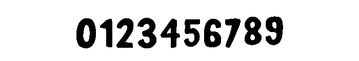 Super Bold Regular Font OTHER CHARS