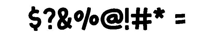 Super Book Regular Font OTHER CHARS