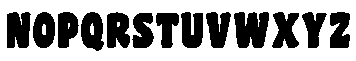 Super Boulder Regular Font UPPERCASE
