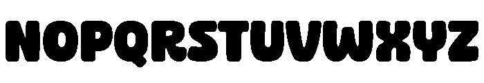 Super Brave Action Font UPPERCASE