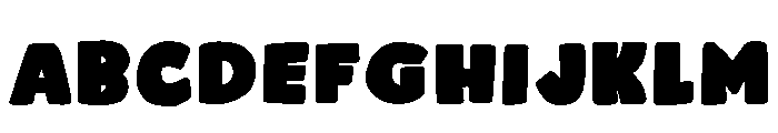 Super Brick Regular Font UPPERCASE