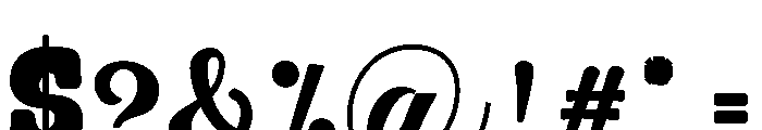 Super Candy Regular Font OTHER CHARS