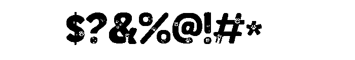 Super Cat Pink Font OTHER CHARS
